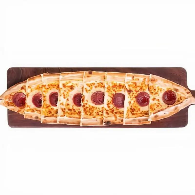 Sucuklu Kaşarlı Pide